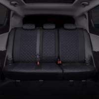 Чехлы Автопилот Экокожа Ромб на Peugeot 408 2012-2021 г.в.