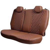 Чехлы Премиум Экокожа Байрон Ромб на Peugeot 408 2012-2021 г.в.