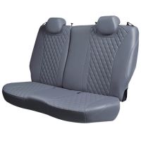 Чехлы Премиум Экокожа Байрон Ромб на Peugeot 408 2012-2021 г.в.