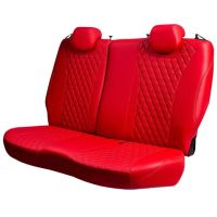 Чехлы Премиум Экокожа Байрон Ромб на Peugeot 408 2012-2021 г.в.