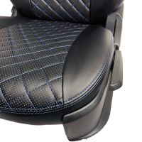 Чехлы Экокожа Ромб на Mitsubishi ASX